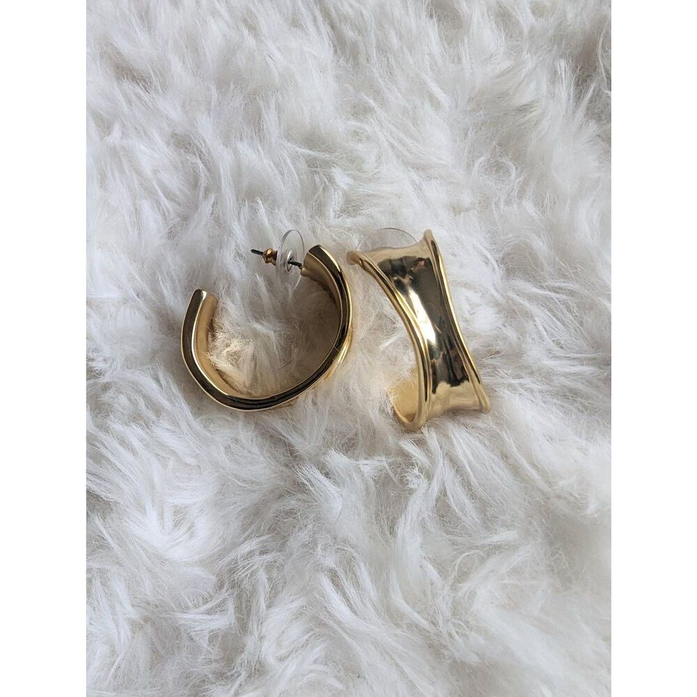 J. CREW Concave Earrings